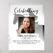 Poster Célébration de la vie de cavalier Photos d'enterre (Devant)