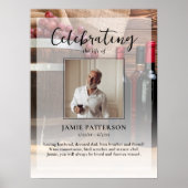 Poster Célébration de la vie de connaisseur en vin Photos (Devant)