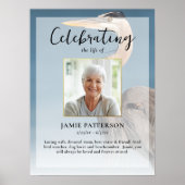 Poster Célébration de la vie de l'amoureux d'oiseaux Hero (Devant)