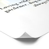 Poster Célébration de la vie de Lily Flower Photo d'obsèq (Coin)