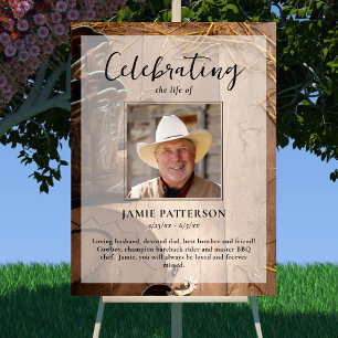 Poster Célébration de la vie de Rodéo Cowboy, Photo d'ent