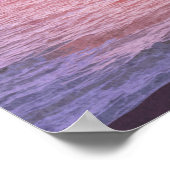 Poster Célébration de la vie du phare du coucher du solei (Coin)