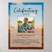 Poster Célébration de la vie d'un fermier Photo personnal (Devant)