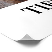 Poster Célébration de la vie en souvenir (Coin)