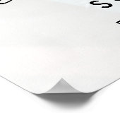 Poster Célébration de la vie funéraire Mémorial moderne P (Coin)