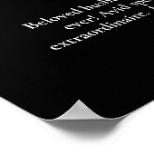 Poster Célébration de la vie Grande photo Bienvenue funér (Coin)