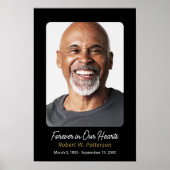 Poster Célébration de la vie Grande photo Télécharger les (Devant)