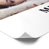 Poster Célébration De La Vie Mémorial Photo Collage Funér (Coin)