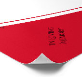 Poster CÉLÉBRATION DE LA VIE Mémorial TRINIDAD Photo Invi (Coin)