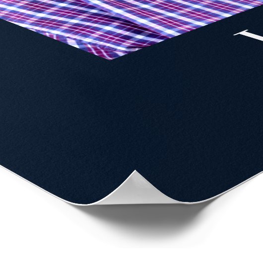 Poster Célébration de la vie patriotique du drapeau améri (Coin)