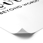 Poster Célébration de la vie Photo Mémorial Funéraire Uni (Coin)