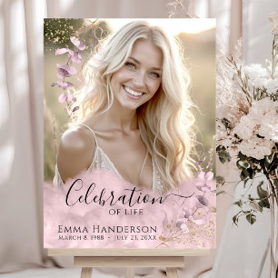 Poster Célébration de la vie sur mesure - Photo Symbole f