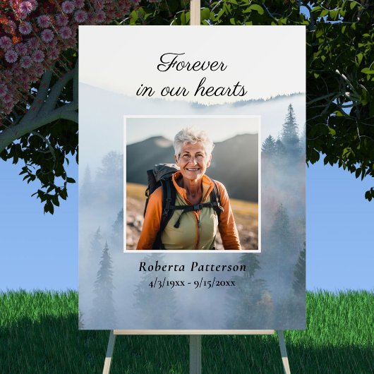 Poster Célébration de la vie Vos photos Télécharger Funér