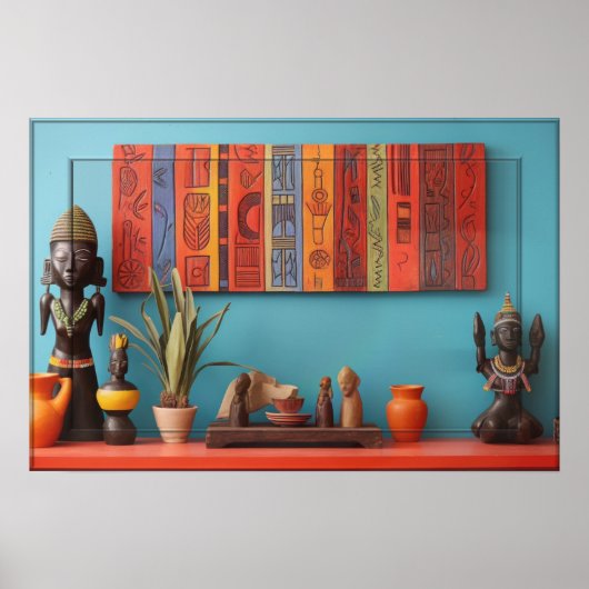 Poster Célébration de l'Afrique mère (Devant)
