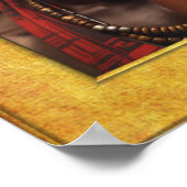 Poster Célébration de l'Afrique mère (Coin)