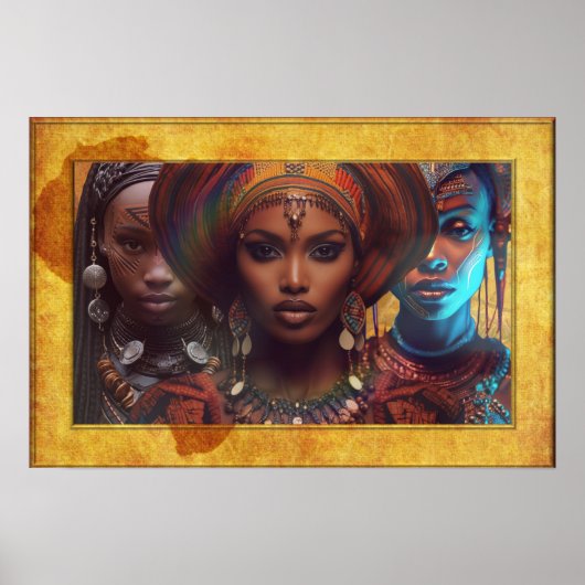 Poster Célébration de l'Afrique mère (Devant)