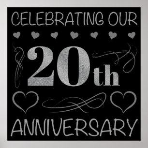 Poster Célébration de notre 20e anniversaire