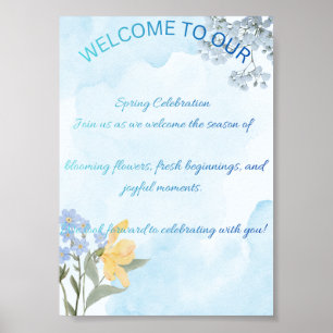 Poster Célébration de printemps