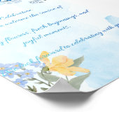 Poster Célébration de printemps (Coin)