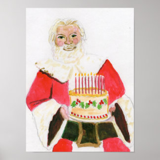 Poster Célébration de Santa