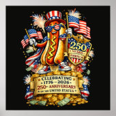 Poster Célébration du 250e anniversaire de l'indépendance (Devant)