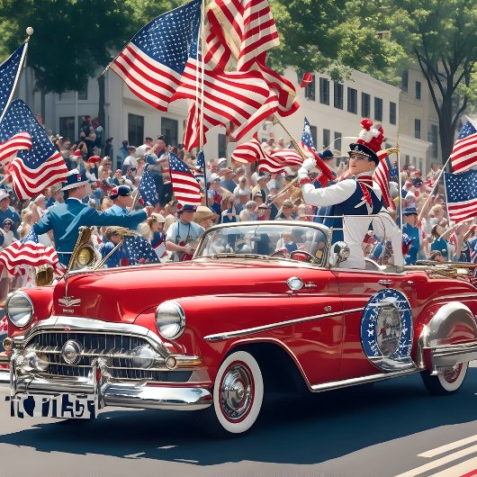 Poster Célébration du 4 juillet