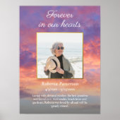 Poster Célébration du coucher du soleil de la vie Photo T (Devant)