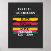 Poster célébration du mois de l'histoire des noirs 2026 1 (Devant)