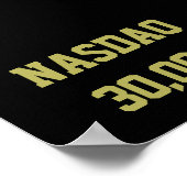 Poster Célébration du NASDAQ 30000 en Bourse (Coin)