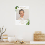 Poster Célébration Funéraire De La Vie Symbole Photo (Cuisine)