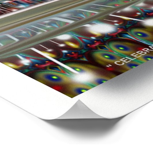 Poster " CÉLÉBRATION " par : Robert Singletary (Coin)