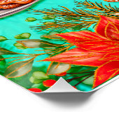 Poster Célébrations avec mon pain d'épice de Noël (Coin)