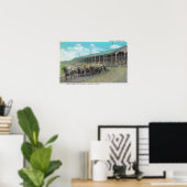 Poster Célèbre Cowboy Band au Round Up (Bureau à domicile)