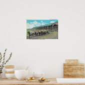 Poster Célèbre Cowboy Band au Round Up (Cuisine)