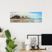 Poster Célèbre Daytona Beach Floride (Bureau à domicile)