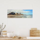 Poster Célèbre Daytona Beach Floride (Cuisine)