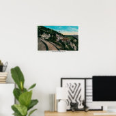 Poster Célèbre Pont Circulaire, Mt. LoweMt. Lowe, CA (Bureau à domicile)