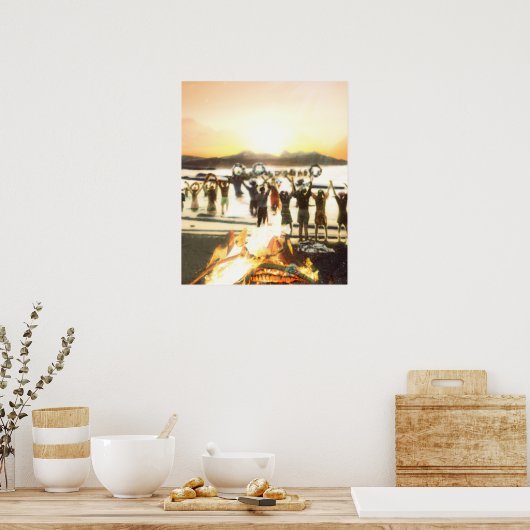 Poster Célébrer ensemble (Cuisine)