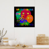 Poster Célébrer la diversité (Cuisine)