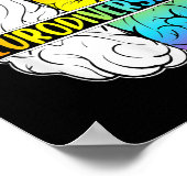 Poster Célébrer la neurodiversité Autisme en santé mental (Coin)