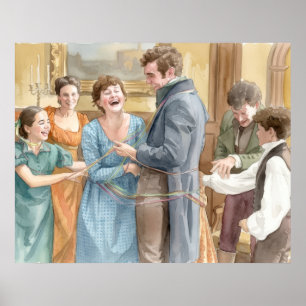 Poster Célébrer le bonheur de Mary et Tom 