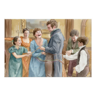 Poster Célébrer le bonheur de Mary et Tom