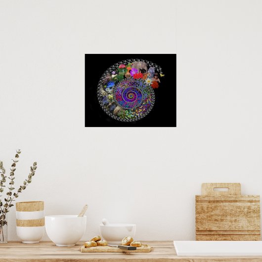 Poster Célébrer l'évolution (Cuisine)