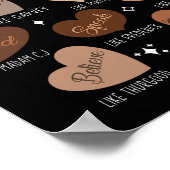 Poster Célébrer l'histoire des Noirs avec Hea, leader ins (Coin)