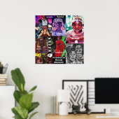 poster CÉLÉBRER L'HISTOIRE NOIRE (Bureau à domicile)