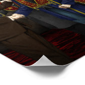 Poster Célèbres boursiers américains du milieu du 18ème s (Coin)