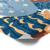 Poster Célébrez les nuits douillettes avec une couverture (Coin)