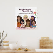 Poster Célébrez les portraits de la Journée des Femmes (Cuisine)