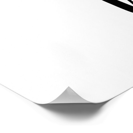 Poster Célébrez Miss Mrs Bridal Shower Heart BIENVENUE (Coin)