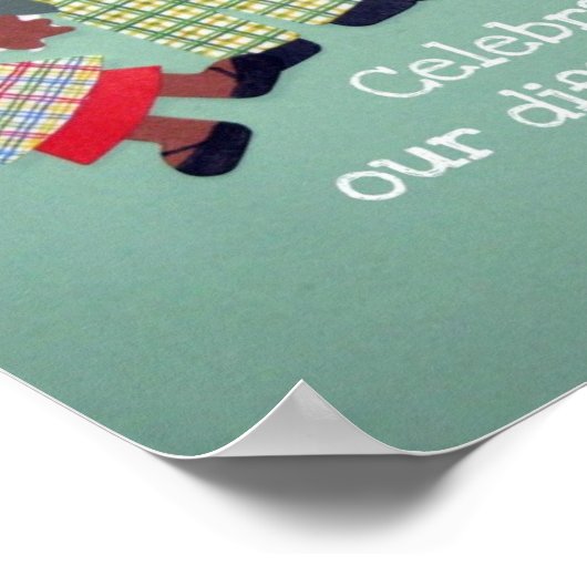 Poster Célébrez nos différences ! (Coin)